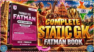 Complete Static GK One Shot 🔥 Parmar SSC FATMAN Book | SSC CGL CHSL GD Railway 2026 screenshot 4
