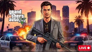 GTA V LIVE 🔴 | RTX 3050 + i5 12500H | Chaos &amp; Fun