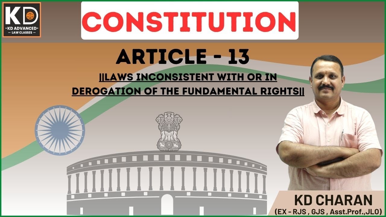 Laws inconsistent with or in derogation of the fundamental rights ...