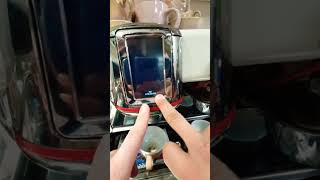 La Cimbali M100 how to check the Touch Display firmware version #LaCimbali #M100 #CoffeeTech