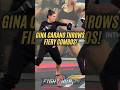 Gina Carano THROWS FIERY combos at open workout!