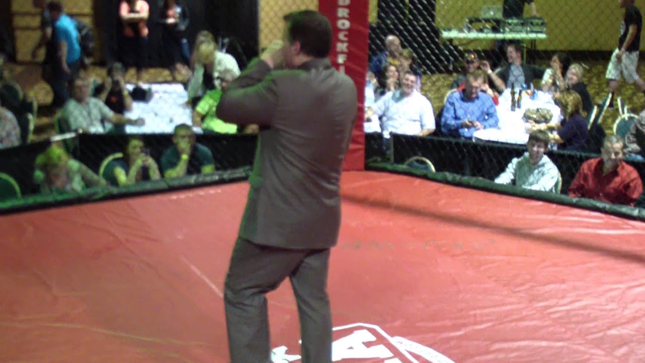 Hardrock MMA 55 Ring Announcer Sean McClure