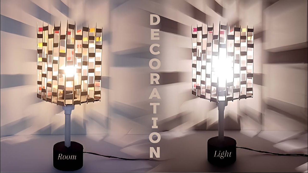 How to Make Table Lamp | Diy Table Lamp