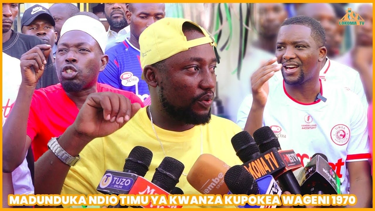 GODY YANGA AWASHUSHUA KISUGU NA AHMED ALLY "MADUNDUKA NDIO TIMU YA ...