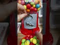 ASMR GUMBALL TIME #asmr #trending #smileygumball #satisfying #viral 🟠🔵🔴🟢