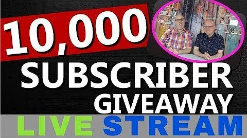 ((( REPLAY ))) LIVE : 10000 Subscriber Giveaway Ce...