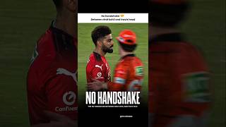 No handshake 🤝 Between virat kohli and travis head #ipl2026