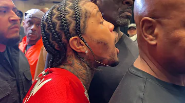 Gervonta Davis CRASHES Frank Martin interview as things get HEATED!