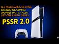 PS5 PRO PSSR 2 List Of All Games UPDATED Day 1. It's Automatic Backwards Compatibility.