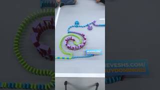 Domino line in, speedwall spiral out! #H5dominocreations @midobo @---DTB---