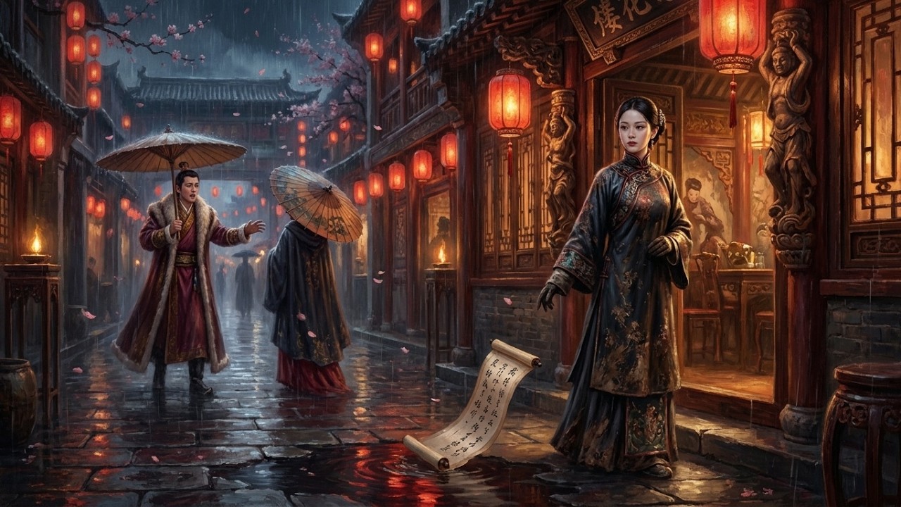 Prometido me vendió a un burdel por una cortesana.Renacida: Anulé el compromiso primero.|AI Ficción