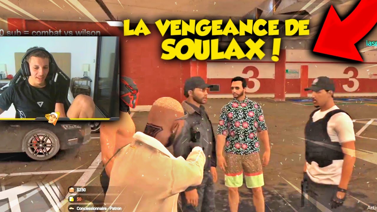 Walid Rp LA VENGEANCE DE SOULAX ?! WALID ET JLTOMY CLASHENT MIKE !! (best of gta ...