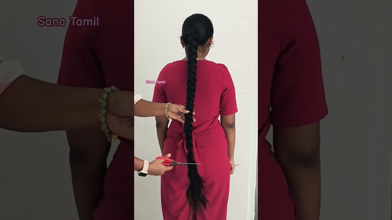 👉Going to cut the hair ✂️How much need to cut?? comment below 👇