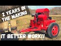 Junkyard Kubota DIESEL powered Roller/Compactor build COMPLETE! (Lets try it out!!!)