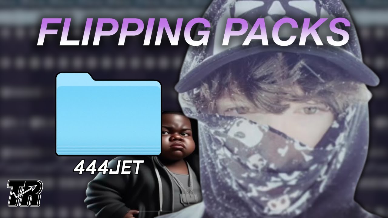 FLIPPING PACKS: 444JET COOKS INSANE BEAT USING JOHN PORK RINGTONE