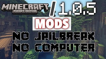 How To Get Mods On Minecraft PE 1.0.9 No Jailbreak (iOS)