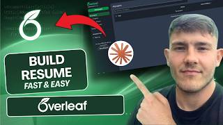 Full How To Build A Resume In Overleaf Using Claude AI (Step-By-Step 2026) Update