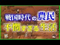 【ゆっくり解説】【不憫】戦国時代の「農民」のルーティーン全まとめを解説
