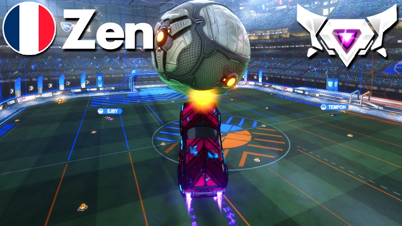ZEN INCREDIBLE Rocket League Gameplay (SSL 2v2)