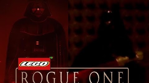 ROGUE ONE Darth Vader End Scene - LEGO Stop Motion Animation
