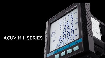 Acuvim II Series Power & Energy Meter | Product Tour | Accuenergy