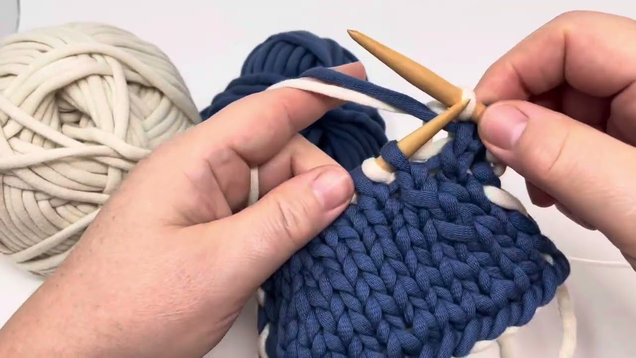 Workshop Teil 7 Double-Face - Abnehmen von Maschen