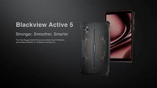 Blackview Active 5 Rugged Tablet Reveal Rugged Sa