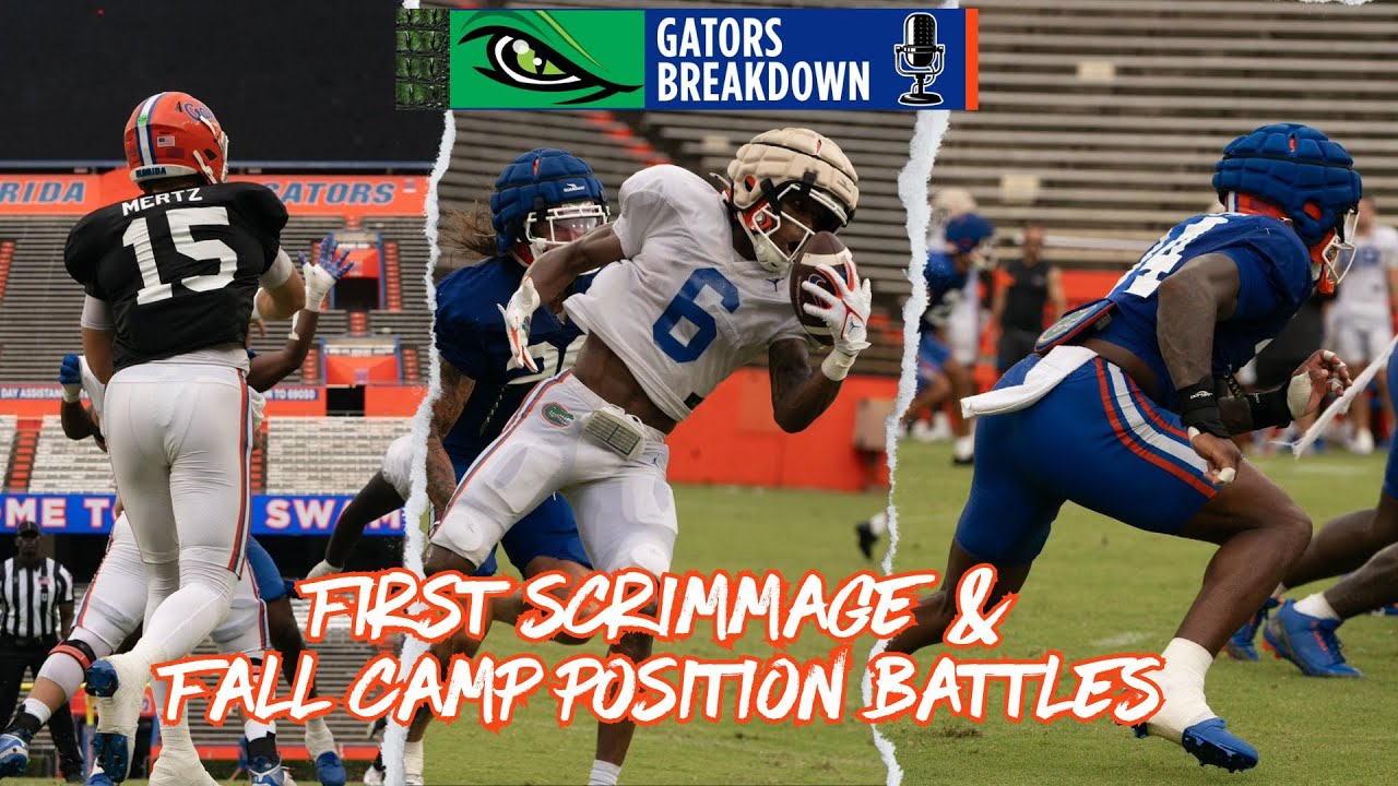 Florida Gators 2024 Fall Camp: DETAILING first scrimmage and fall camp ...