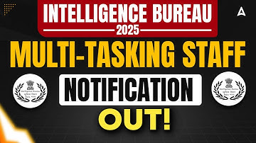 IB MTS New Vacancy 2025 | Intelligence Bureau MTS Recruitment 2025 | IB MTS Notification 2025 Out