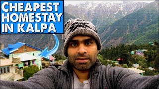 Accommodation in KALPA feat Joel Dsouza | Backpacking Kinnaur & Spiti Valley | Vlog 02