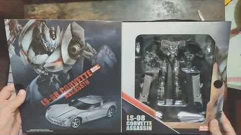 Black Mamba BMB LS 08 Corvette Assassin a.k.a Sideswipe: ABplay