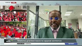 Malema Firearm Case What Does Leave To Appeal Sentence Actually Mean? Reitumetse Phiri Weighs In