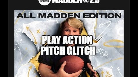 Madden 23 Glitches Cheats and Tips - Pistol Pitch Glitch - Quick Pass