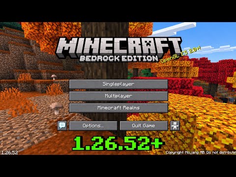 Java UI for MCPE 1.26.52+ | Make Bedrock Feel Like Java Edition!