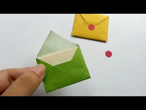تصویری: چگونه یک پاکت کاغذی کوچک بسازیم؟ کلاس کارشناسی ارشد گام به گام