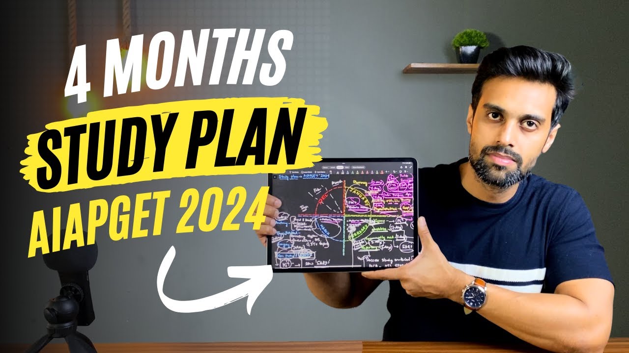 4 Months Study Plan for AIAPGET 2024