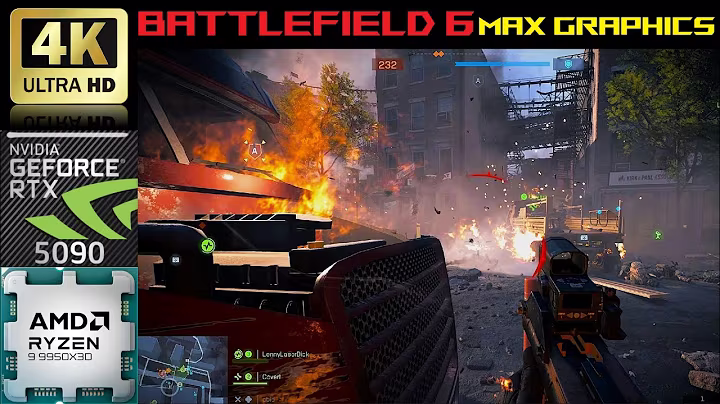 [4K] Battlefield 6 - RTX 5090 Ryzen 9950x3D - MAX GRAPHICS [BENCHMARKS] #gaming #battlefield #bf6