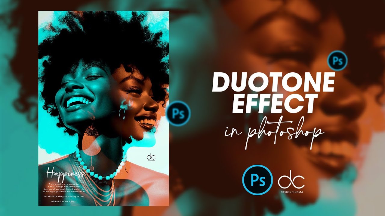 CREATIVE FLYER WITH DUOTONE EFFECT IN PHOTOSHOP