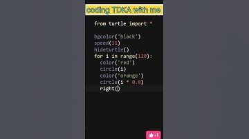 python turtle graphics||#shorts ||python codes😉😉😉😉❤❤🌋🌋🌋🌋||#youtube shorts