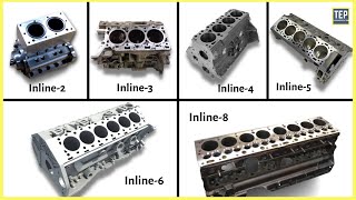 Different "Inline Engine" Configurations Explained | [I2 to I8]