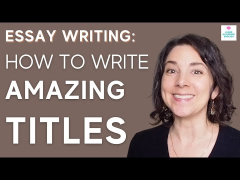 Video: How To Draw Up The Title Page Of A Student's Essay