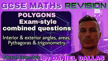 GCSE Maths Revision | Polygons exam-style questions | Polygons gcse maths higher 2020 Harder