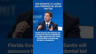 Ron DeSantis to launch 2024 presidential bid on Twitter | Florida | Ron DeSantis #rondesantis #trump