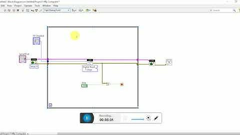 Pemrograman LabVIEW Digital Input dan Output Arduino