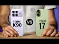 Redmi K90 Vs iPhone 17 || Full Specs Comparison