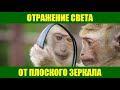 Отражение света от плоского зеркала