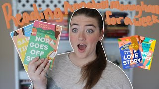 Reading Annabel Monaghan for a Week! | Reading Vlog