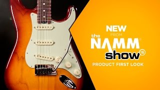 NAMM 2016 - Fender American Elite Stratocaster Electric Guitar