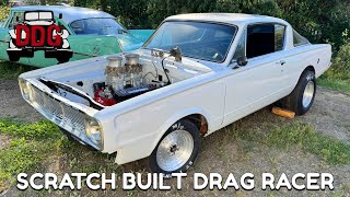 Building The Barracuda - Drivetrain Install, Drum Brake Tech, and MUCH More For My Drag Car Project