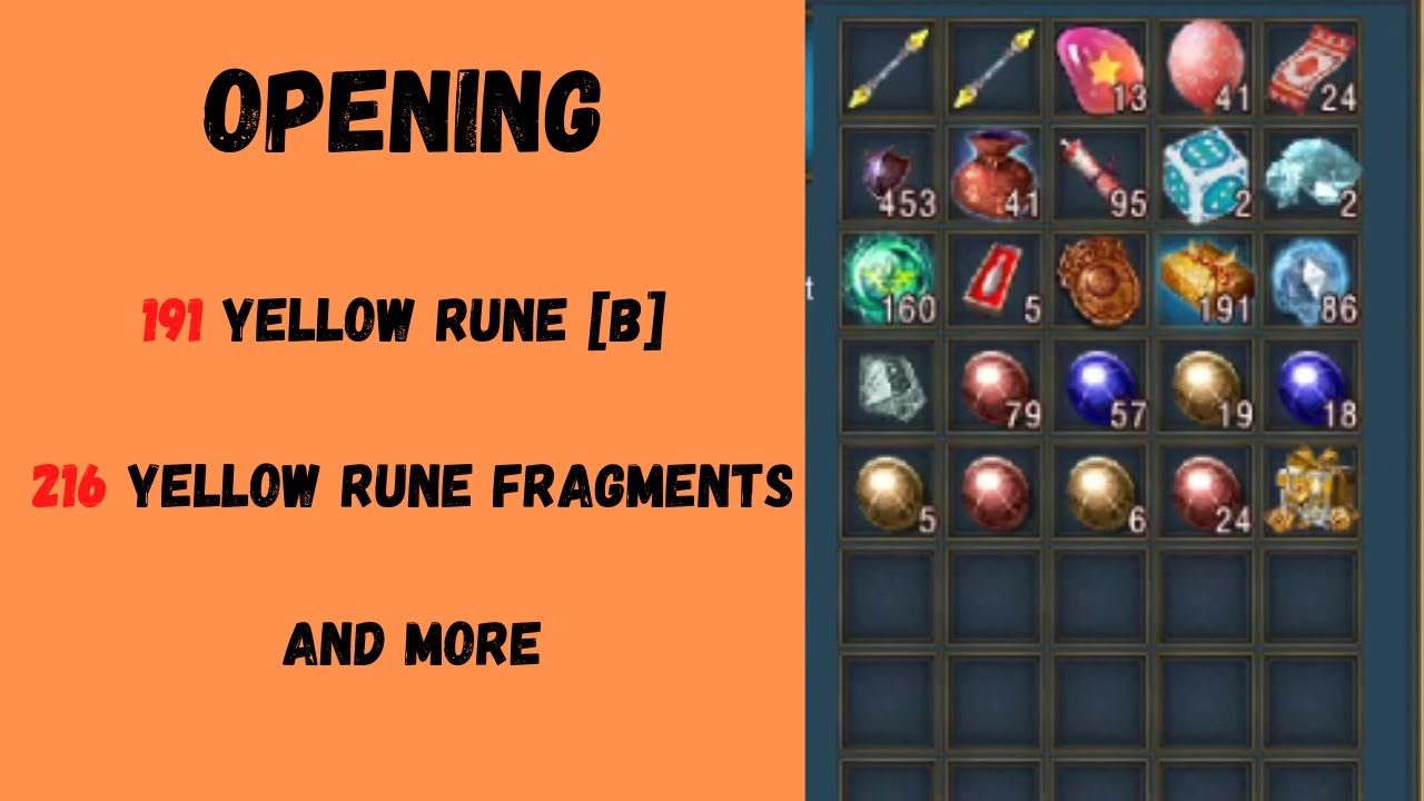 Conquer Online Opening a lot rune fragments YouTube